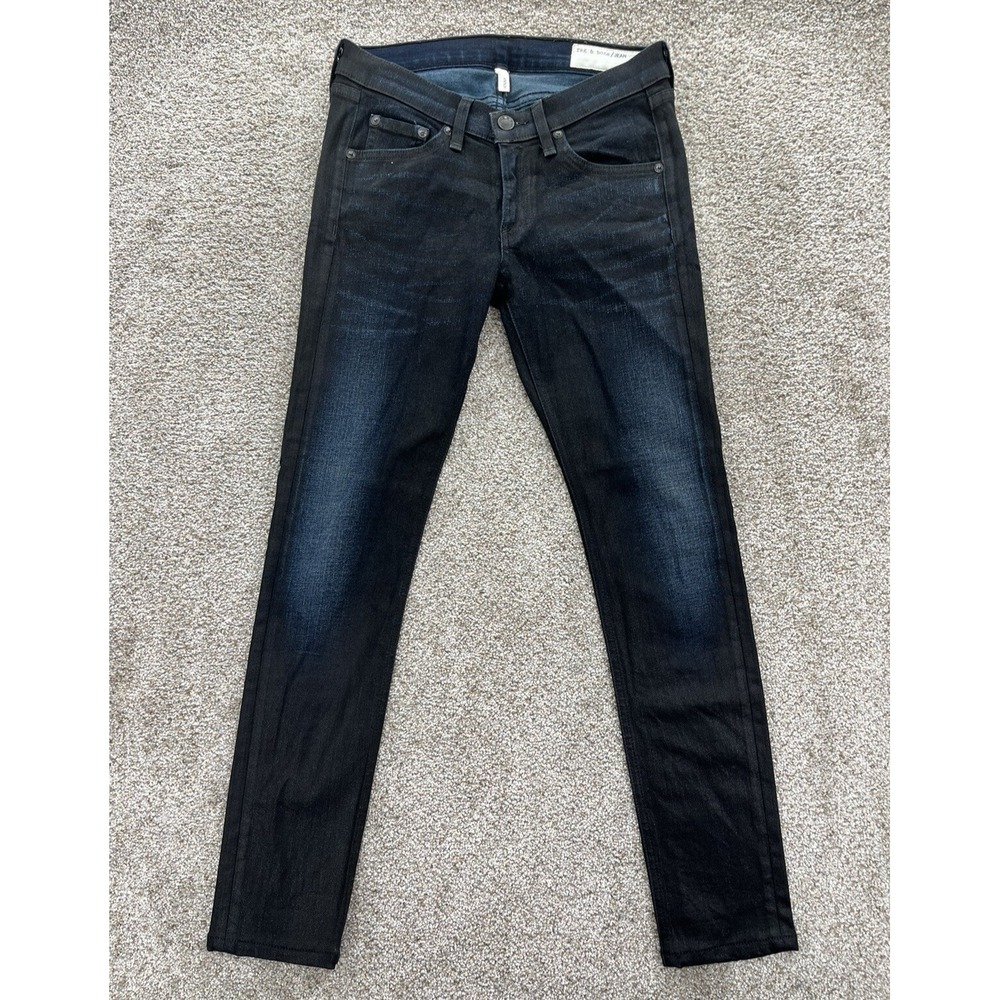 rag & bone Black Skinny Jeans
